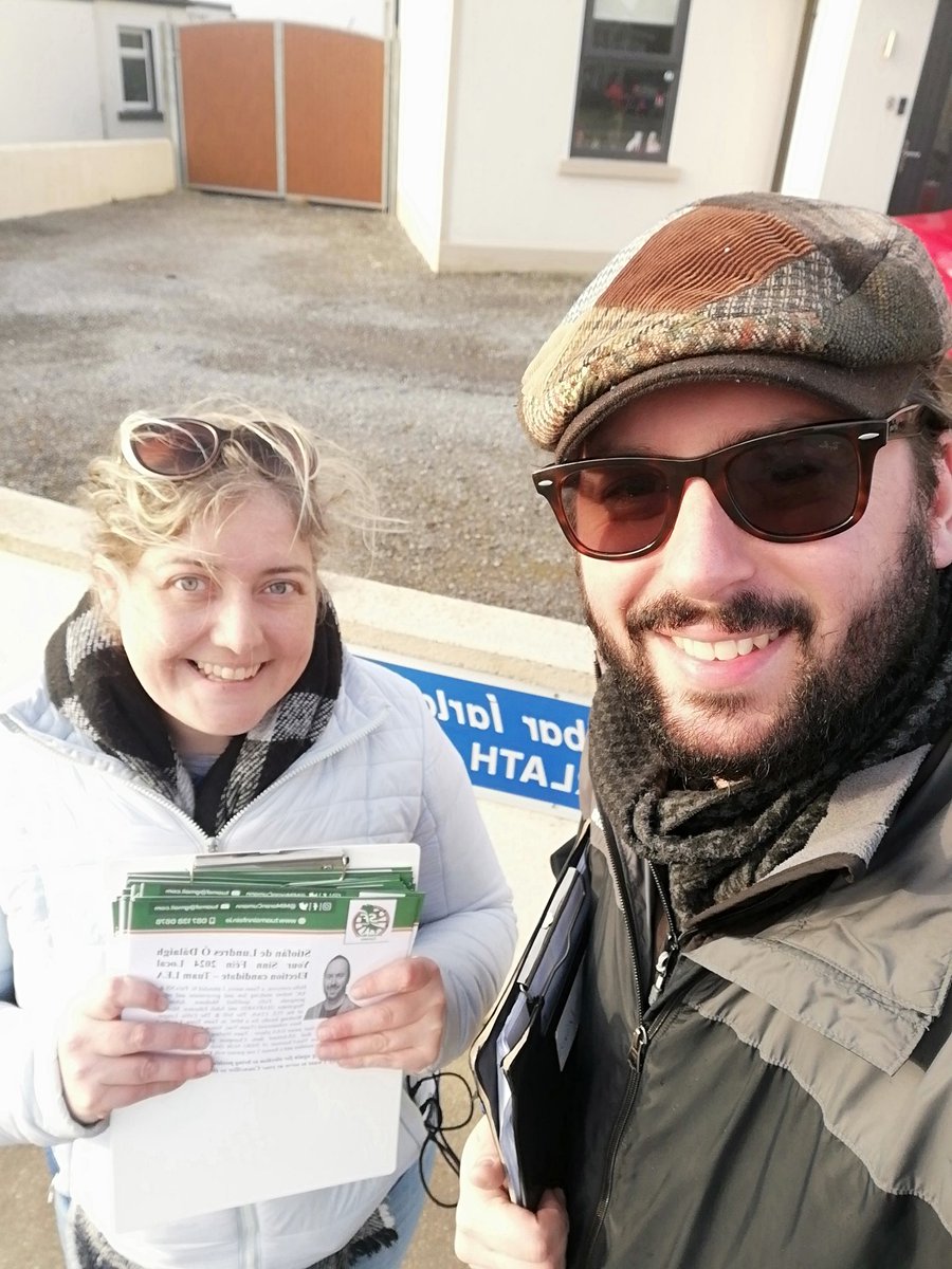 😎 after the 🌧️🌂was out with this evening thanks to all who engaged along Toberjarlath Tuam. A lot of people lending their vote and want change. So many voting SF this time round saying enough is enough. 
DAY 37, 53 days to go to 7th June. 

#changestartshere #votestiofan #LE24