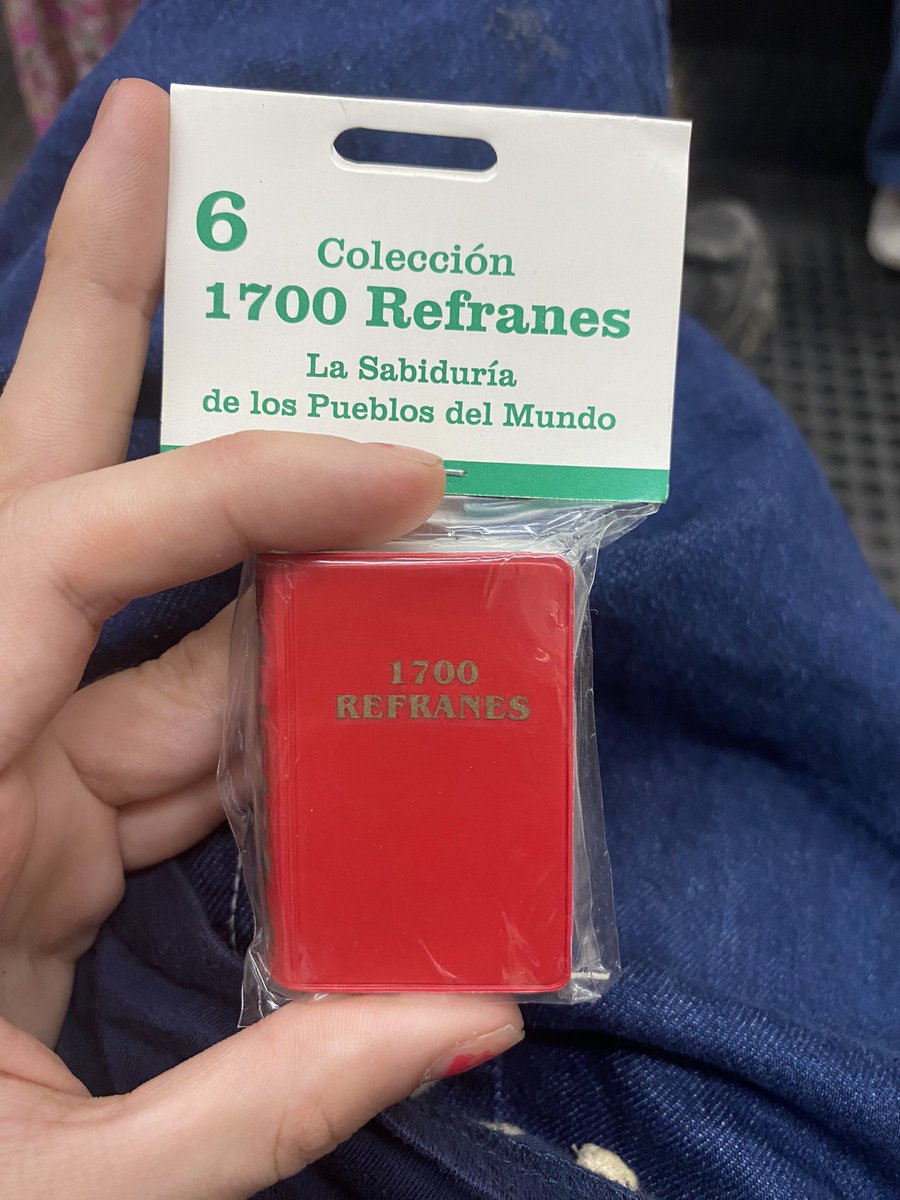 opustheythem's tweet photo. numero del 1 al 1700 y t doy un refrán d este libro q me he comprao https://t.co/qQv3UX1P2h