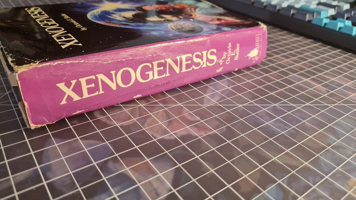 fsethompson's tweet photo. didnt want to post WIP here in case i massively bungled it lol but conducted my first successful emergency book surgery today! including making my own wheat paste. Will be reinforcing with kozo washi when i get my hands on some but happy with this temporary fix https://t.co/BBhQWt1wwC