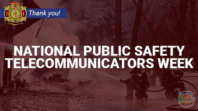 This week is National Public Safety Telecommunicators Week, a chance to thank 911 dispatchers for their dedication to public safety!

As the first line of communication when an emergency arises, they play a critical role in the safety and well-being of our community. Thank you!