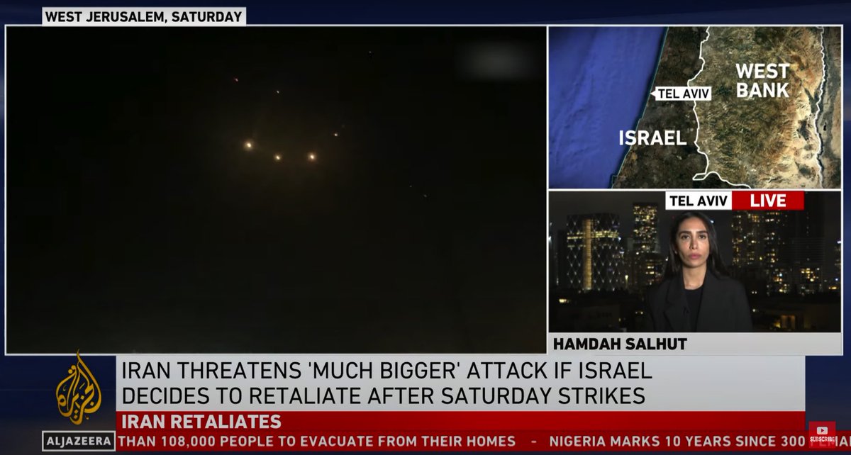 The Israeli Army Chief of Staff says Iran’s attack “will be met with a response.” We’re following the latest on @AJEnglish