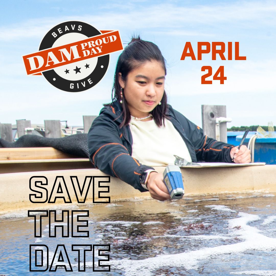 Dam Proud Day is coming! On April 24, join your fellow Beavers and show your pride for Oregon State Engineering by making a difference on Dam Proud Day. Your generosity will make a lasting impact, shaping the future of our college and beyond. #damproudday #beavsgive