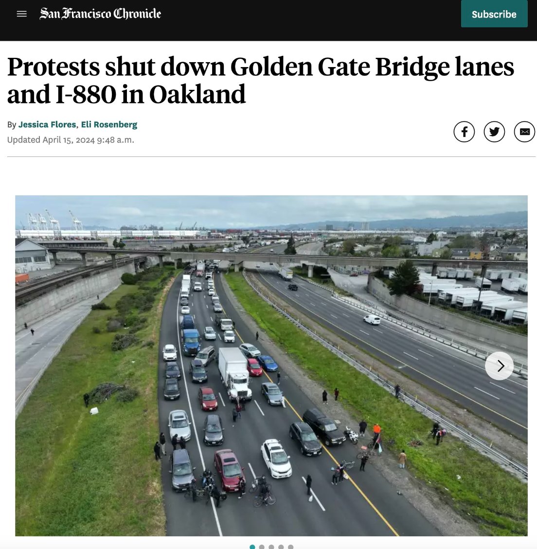 .@garrytan Is it time to make crime illegal in California yet? What do you think about hamassholes shutting down the Golden Gate Bridge & I-80 for hours while our elected leaders direct state and local law enforcement to do nothing? @GavinNewsom @LondonBreed @RobBonta