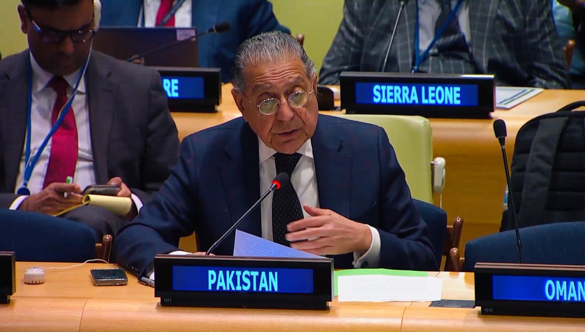 Ambassador Munir Akram, in his statement during 6th inter-governmental meeting today, reiterated Pakistan's position on the UN Security Council reforms, demanding that these reforms should make the Council more democratic, more accountable, more representative & more efficient.