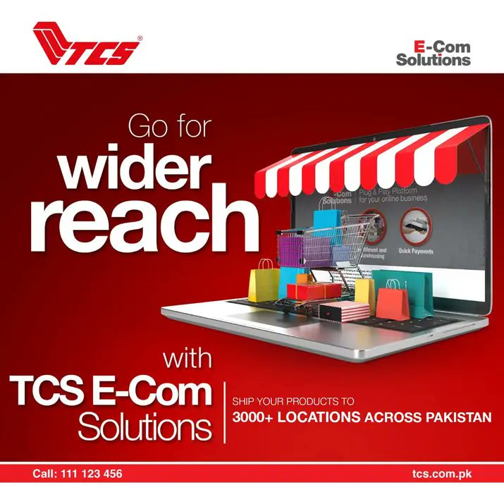 Expand your retail business beyond physical stores with TCS E-com Solutions. Whatever your needs, we can help you align your online strategy with your business objectives.
#TCS #TrustALeaderToDeliver #LogisticsSupport #EcommerceSolutions #CashOnDelivery