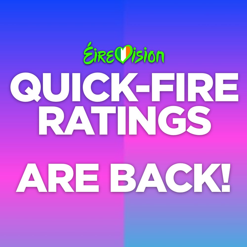 ⚡️ QUICK FIRE RATINGS ⚡️ are back for 2024! Join us for our quick-fire ratings series as we review each song from Eurovision 2024. We'll be joined by @AlexBasmati & @saoasflores throughout the series to help us rate each song out of ten. 🔢 New for this year, your scores