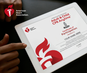 The newly updated Adult & Child CPR Anytime course now includes bonus videos such as special circumstances when using an AED, allergic reactions and more + the NEW CPR Anytime Interactive web-based app! Learn more: spr.ly/6014wAmuC #CPRwithHeart