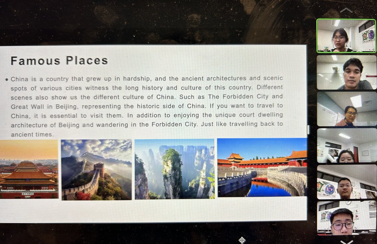 The @FridayInstitute's @newlit Collab facilitated today's #globalcompetence-cultivating #virtualexchange session on-site at @CLAArchers (Myrtle Beach, SC) w/Ms. Lin and Ss + connecting virtually w/Mr. Michael and Ss at Suzhou North America High School (Suzhou, Jiangsu, China).