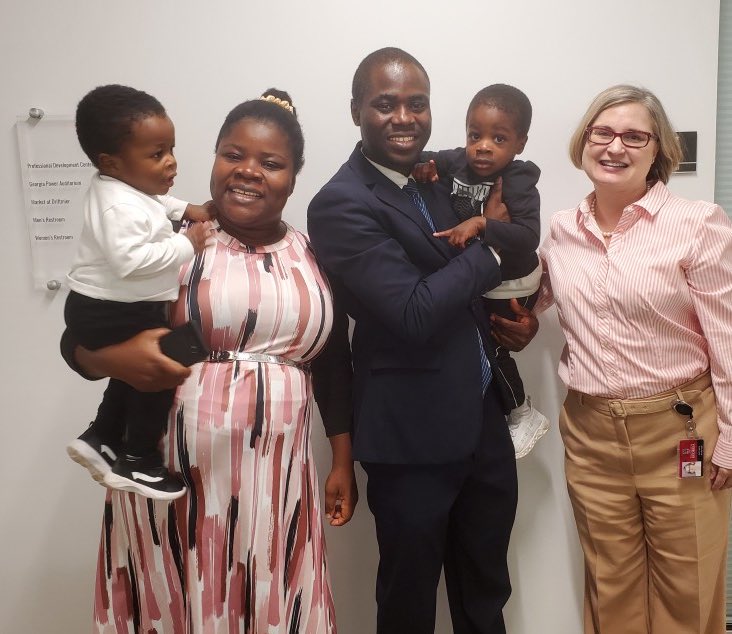 Congratulations to Dr. Olanrewaju 'Paul' Olaogun who successfully defended his dissertation on April 9, 2024! Dr. Olaogun is advised by Dr. Nathaniel Hunsu.