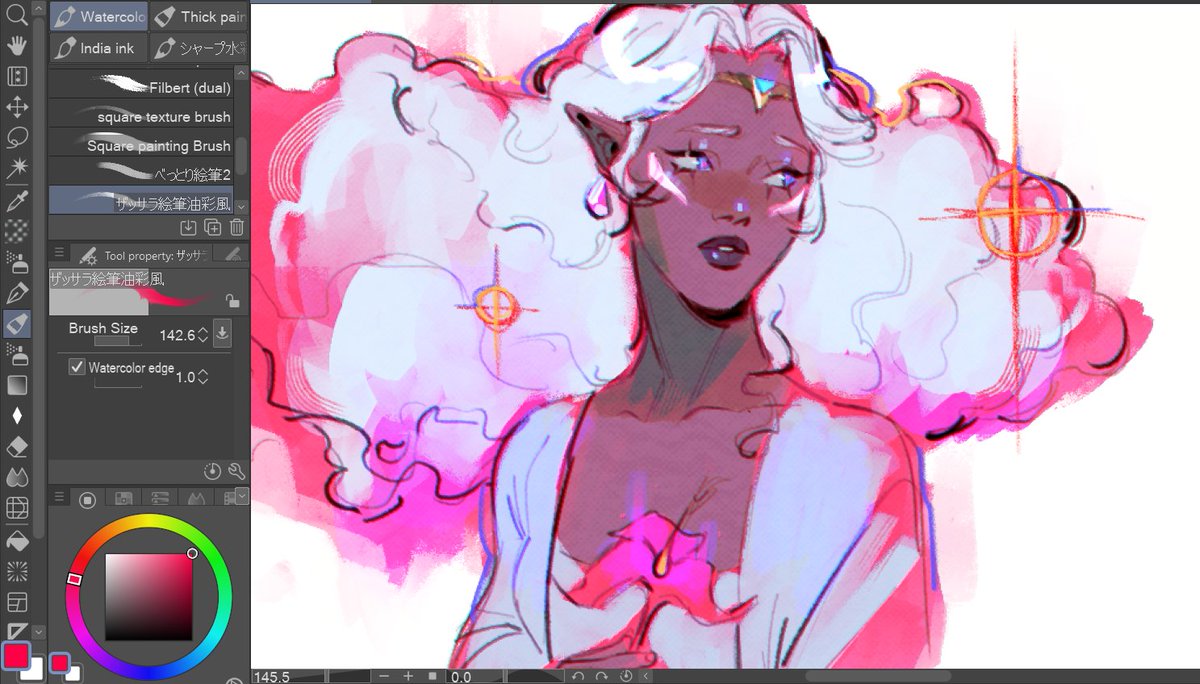 felt like doodling Allura
.
#Voltron 
#VoltronLegendaryDefender