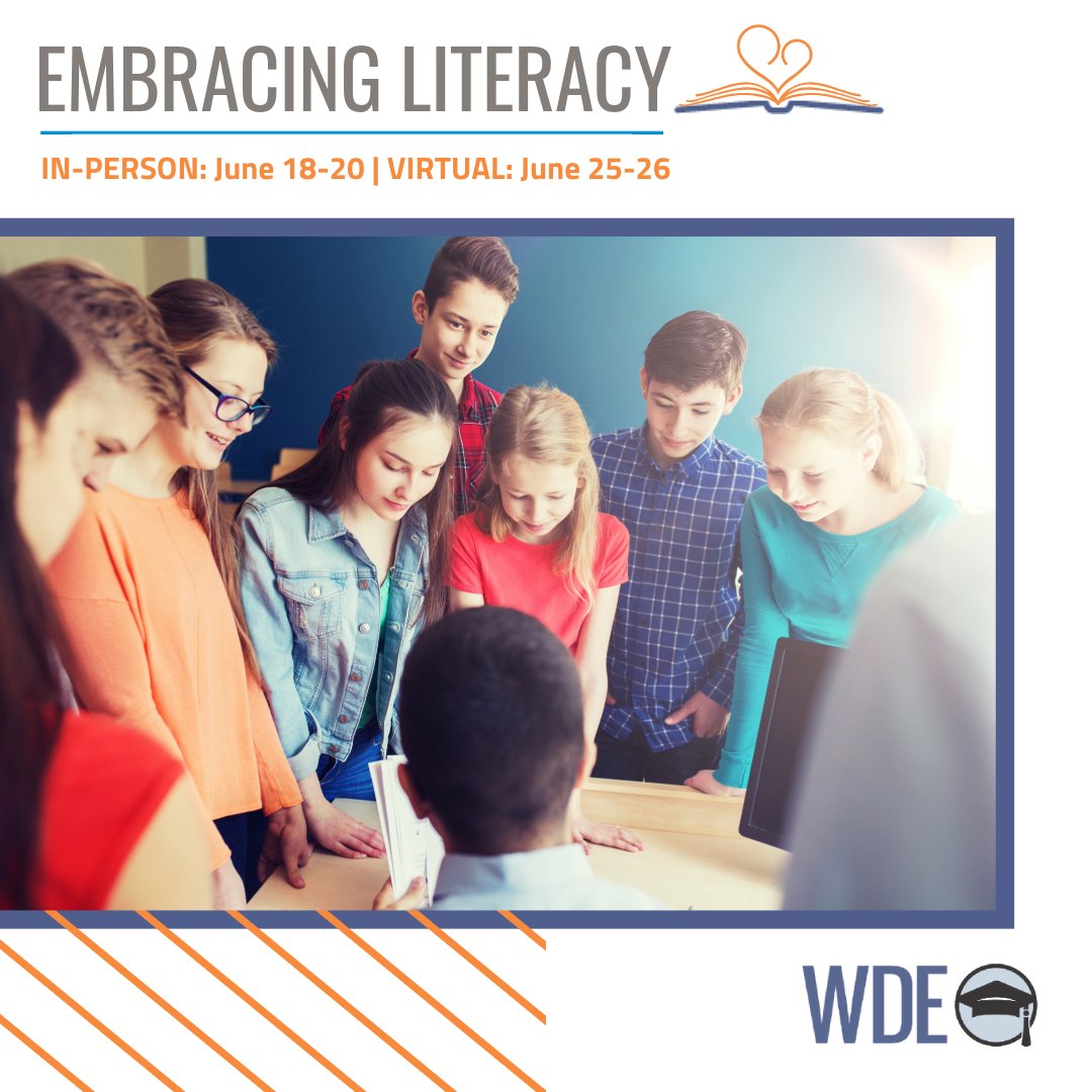 🍎📚 Join the #EmbracingLiteracy Conference K-5 Literacy Pathway to explore the relationship between foundational skills & skilled reading. Info: edu.wyoming.gov/educators/conf… 🎉

#WyDeptEd #WyoEdChat #K5Literacy #FoundationalSkills #EffectiveInstruction