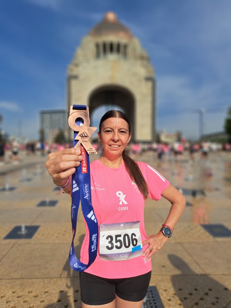 tanyaramburu's tweet photo. Medal Monday 🏅💥🏃♀️ #Split9k
#MedalMonday #SplitsMx
#OrgullosamenteRunner https://t.co/k2qVn8Up2I
