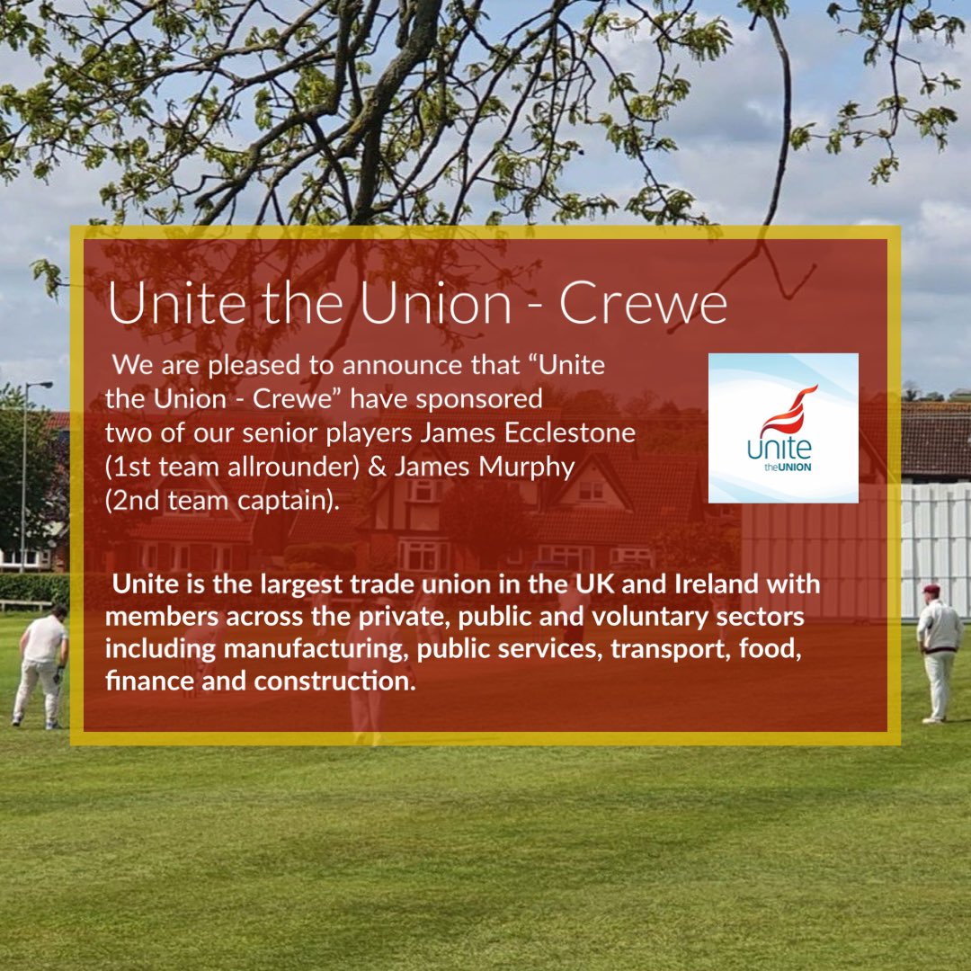 LittleStokeCC's tweet photo. We are delighted to announce the first player sponsorships of the season! Thanks to @unitetheunion &amp; @TuffaTanks !

BRAND NEW this season, we are offering a Player Sponsorship package. £100, including your company on our website along with regular promotion on our social media! https://t.co/LtWnaayf3Z