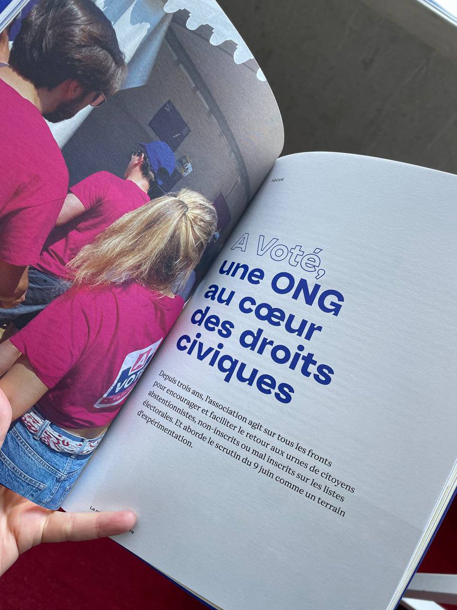 avote_ong's tweet photo. Waow. 
A Voté est dans le « Nouvel Abécédaire » de @PublicisGroupe - @PubConsultants !

📒LA revue d'idées et de débats à destination des décideurs. 

Un retour sur 3 ans d’expérimentations, d’innovations et de propositions pour faire progresser la démocratie. C’est que le début. https://t.co/ggXd78XK32