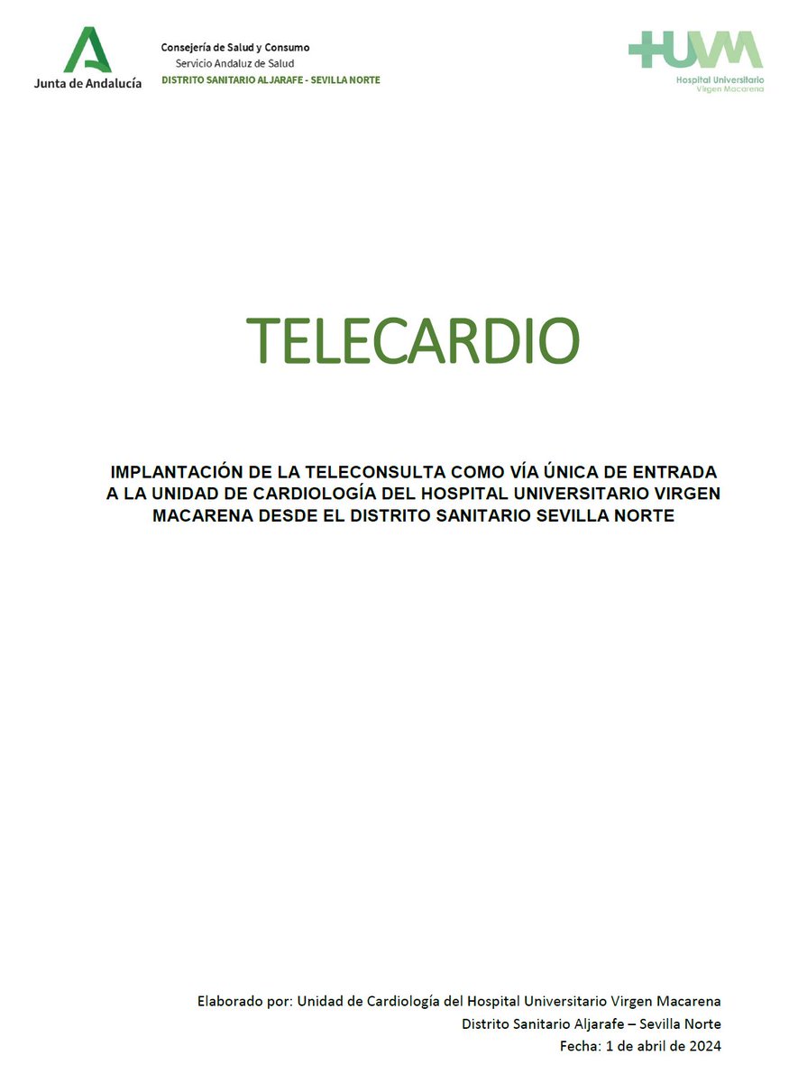 JuanSimo_SDyAP's tweet photo. ¿Qué es esta mierda?
¿Quién gestiona la APS?
¿Cómo podemos consentir esto?
Definitivamente, hay que cambiarle el nombre a las especialidades: telecardiología, teledermatología, teleneurología, ¿telemedicina de familia? https://t.co/8rSxLfYHQf