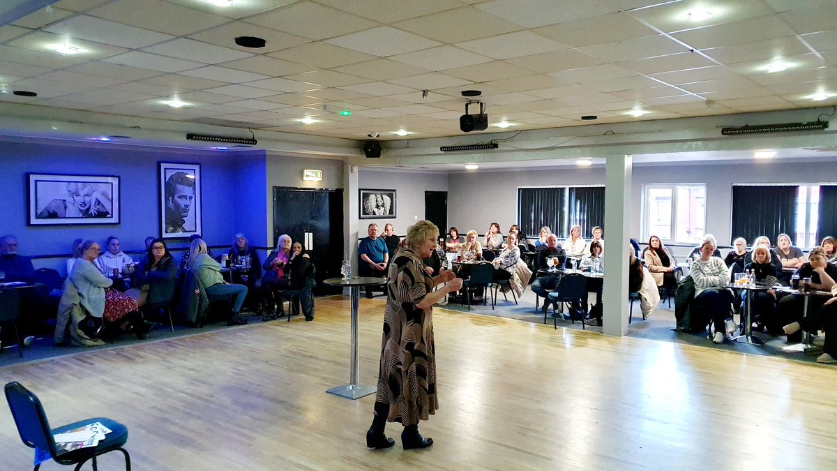 It's a full house at our Psychic Night with Jeanette Greenough tonight! 🔮 Thanks to all for coming along and helping to raise a fabulous £916.50! 🥰 #fundraising #carers