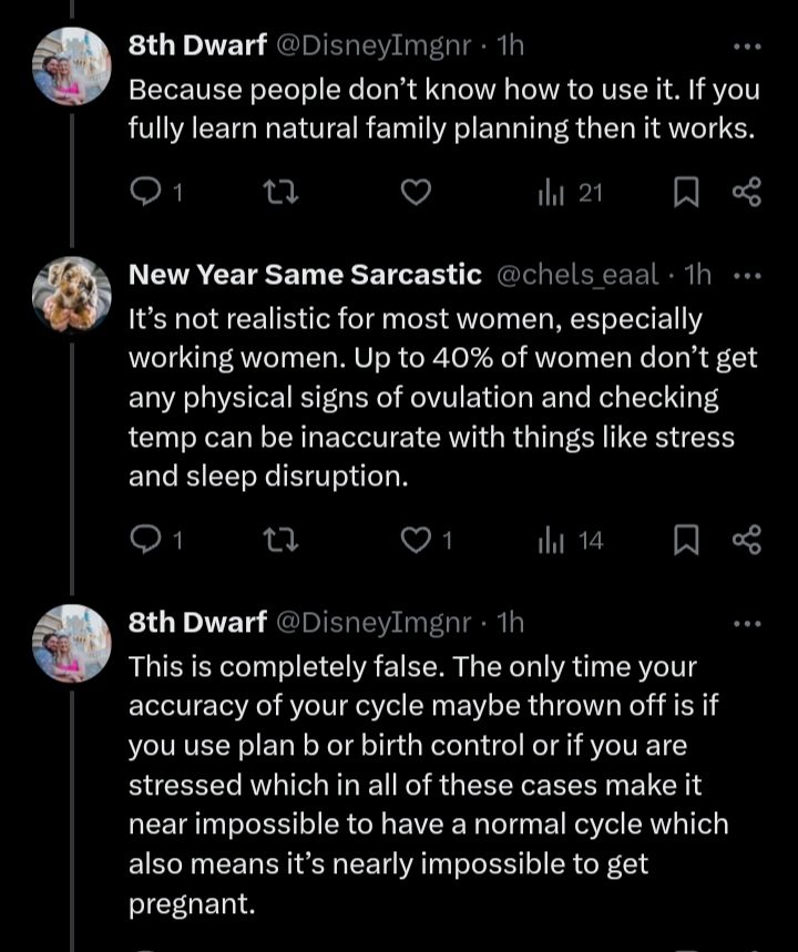 'The rhythm method fails because women don't know how ovulation works......also stress makes pregnancynearly impossible' - this guy ⤵️😵‍💫😵‍💫😵‍💫🤣🤣 Compliments of @chels_eaalberta