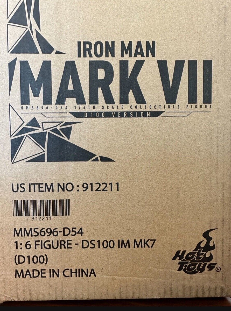 Would you add this Iron Man figure to your collection? Hot Toys Exclusive Iron Man Mark VII D100 Version 1/6 Figure Marvel Avengers USA 🔗 ebay.com/itm/3753670331… #RetroToys #eBay #Auction #Sponsored