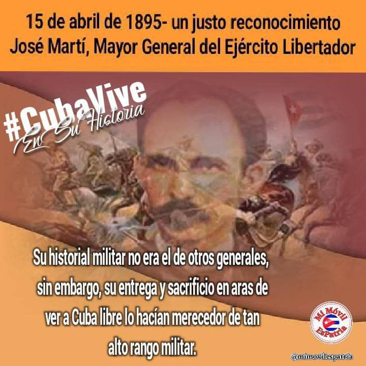 Honramos al apostol #CubaViveEnSuHistiria #SanctiSpírirusEnMarcha 
#CubaRecicla