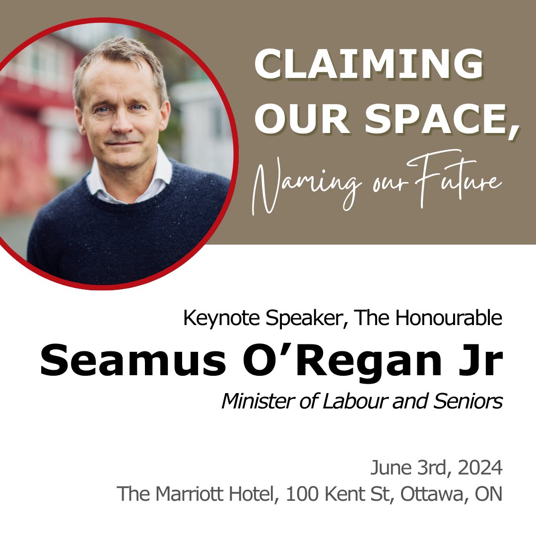 The Honourable @SeamusORegan Jr., Minister of Labour and Seniors, will be speaking at the inaugural CBSS Sector Summit. Join us there! ➡️ loom.ly/0XhbtVA