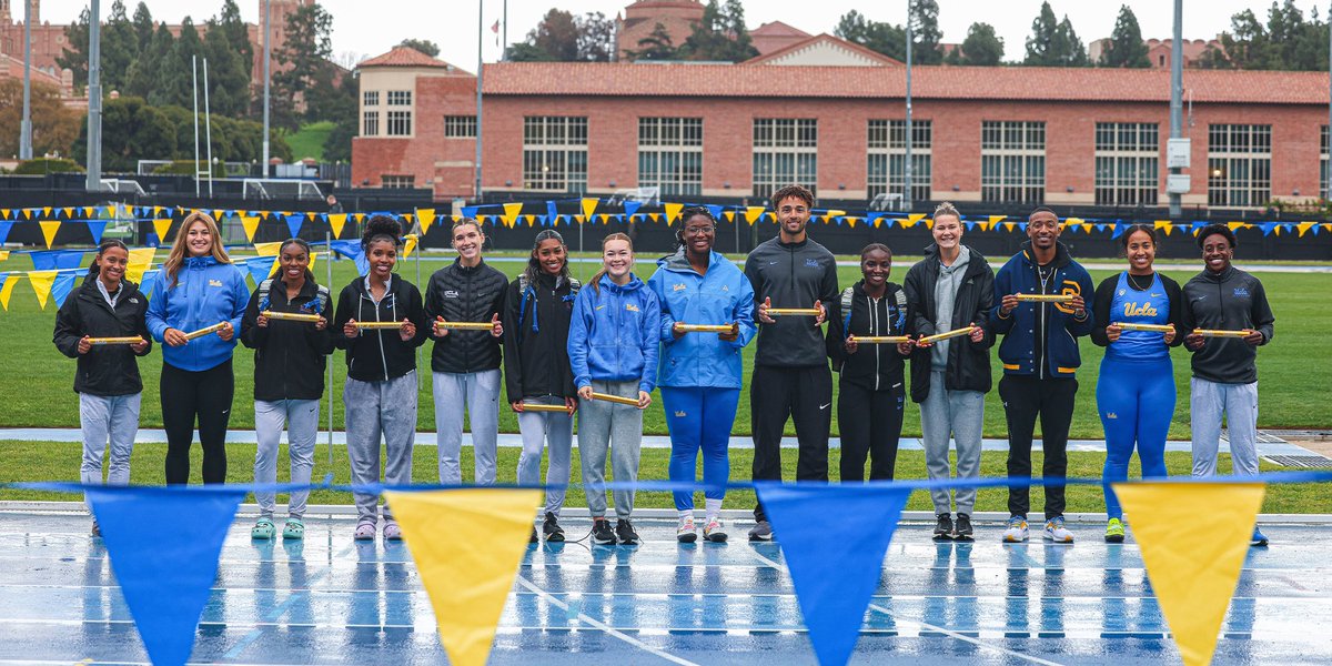 𝙋𝙖𝙨𝙨𝙞𝙣𝙜 𝙩𝙝𝙚 𝙗𝙖𝙩𝙤𝙣 🤩 At our UCLA “Legends” Invitational this weekend, we had an opportunity to honor our student-athletes who have etched their names into our record books! They have continued the culture of excellence with UCLA Track & Field! #GoBruins