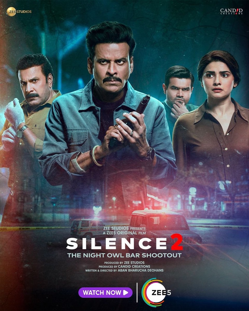 Zee5 Original Film #Silence2 Streaming Now On #Zee5.
Starring: #ManojBajpayee, #PrachiDesai, #SahilVaid, #VaquarShaikh, #ParulGulati, #DinkerSharma, #MaahiRajJain & More
Directed By #AbaanBharuchaDeohans

#Silence2OnZEE5 #Silence2Movie #Zee5Film #OTTFilm #OTTUpdate #OTTPlusCinema