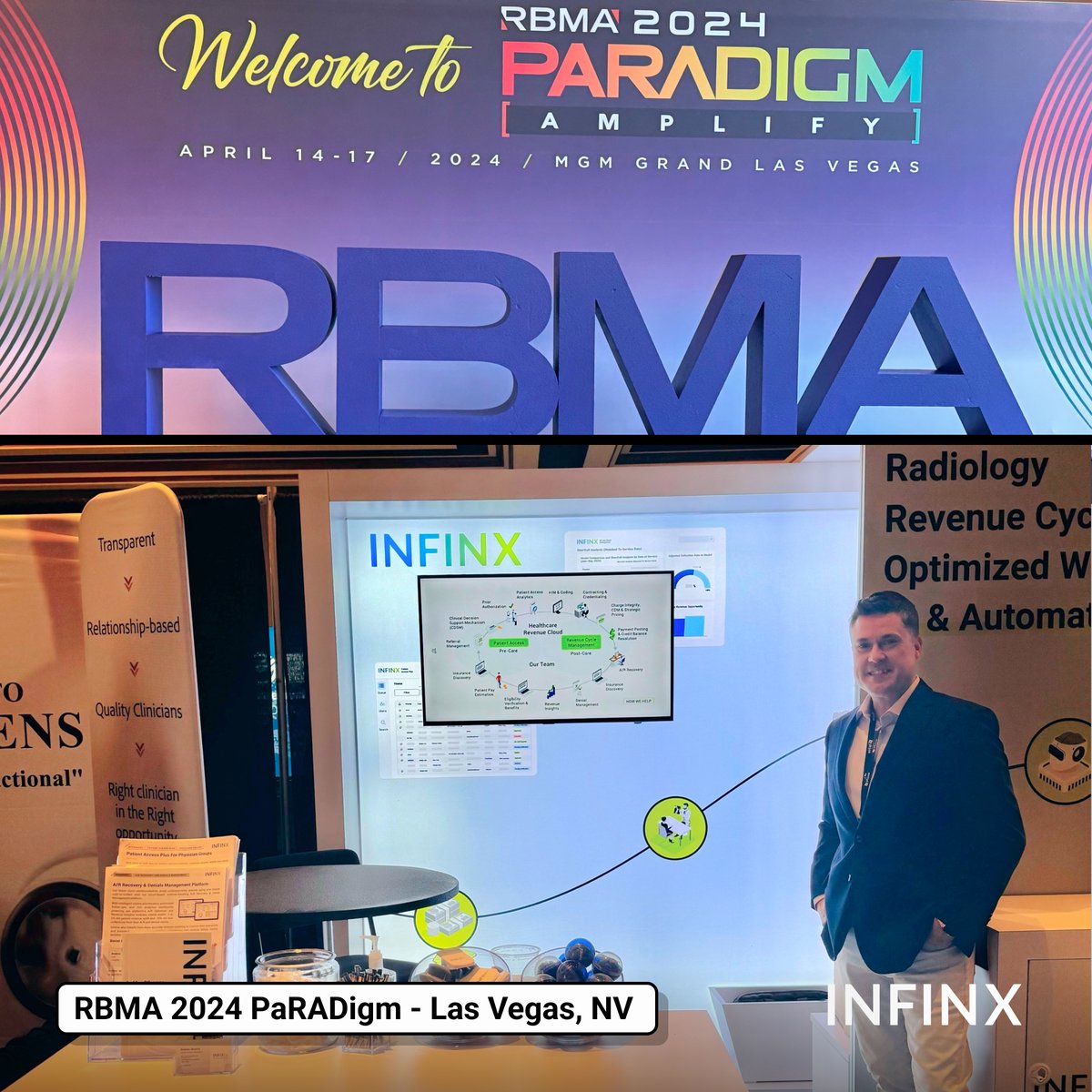 At RBMA PaRADigm? Connect at booth #426 and learn how our proven AI helps radiology practices streamline patient access, reduce denials, and capture more revenue. hubs.li/Q02sWRc40 #RBMA #RBMAPaRADigm24 #RCM #RCMAutomation #Radiology #PriorAuthorization #PatientAccess