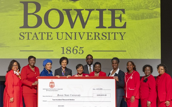 Bowie State Professor Gina Lewis, fueled by the esteemed Dr. Thelma T. Daley Distinguished Professor Endowed Chair Award from Delta Sigma Theta Sorority Inc., is pioneering socially engaged art research! This $200,000 support is driving innovative projects in the Department of…