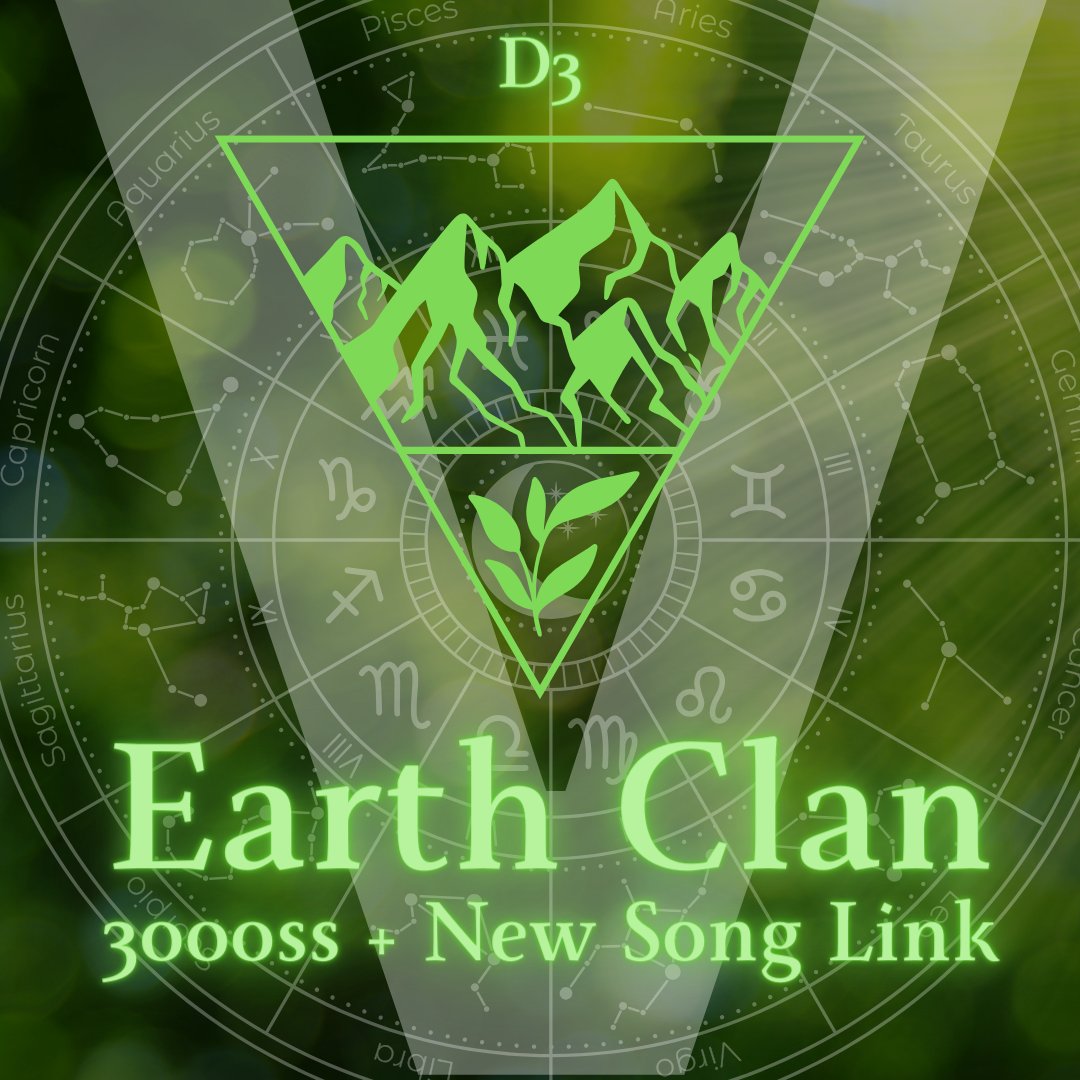 D3 Daily SS + New Song Links Challenge #V_EarthClanD3 Goal: 3000ss + new song links by 1AM KST Playlist: open.spotify.com/playlist/4Lajt… Ren: ren.fm/Q4y32XF2nq5W9d… #V_ElementalWarsReturns