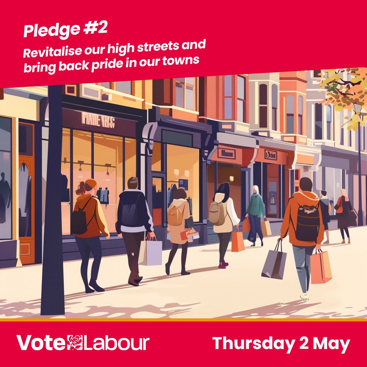 It’s time to revitalise our high streets and bring back pride in our towns.