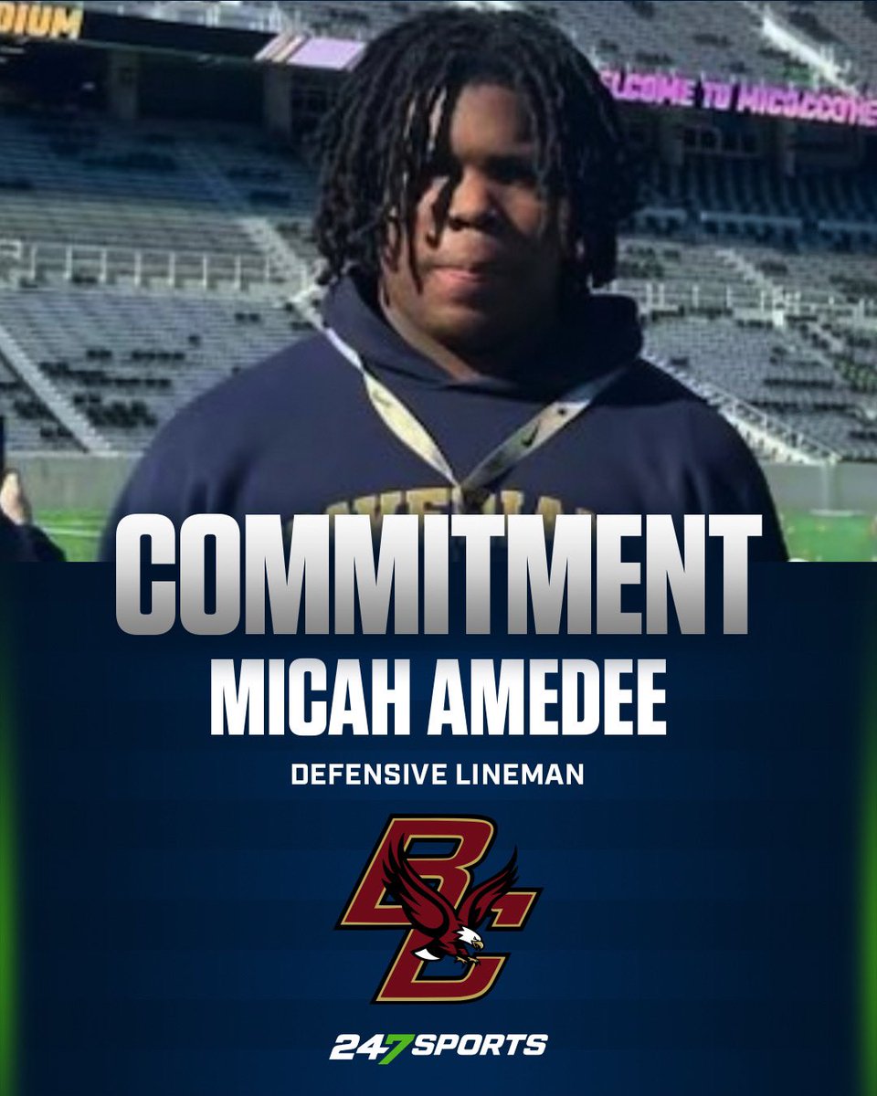 Bill O’Brien continues to have success in Massachusetts with the commitment of ‘25 DL Micah Amedee (@MicahAmedee) out of Xaverian Brothers. Details: 247sports.com/college/boston…