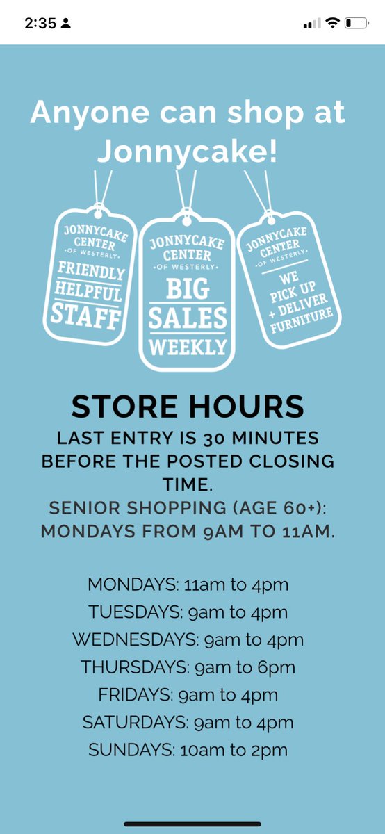 Diamoninsights's tweet photo. Thrifty finds and endless deals! Swing by our thrift store for amazing discounts and the opportunity to support an amazing cause! #Jcakes #dealslikenoother https://t.co/roTCmtPTl0