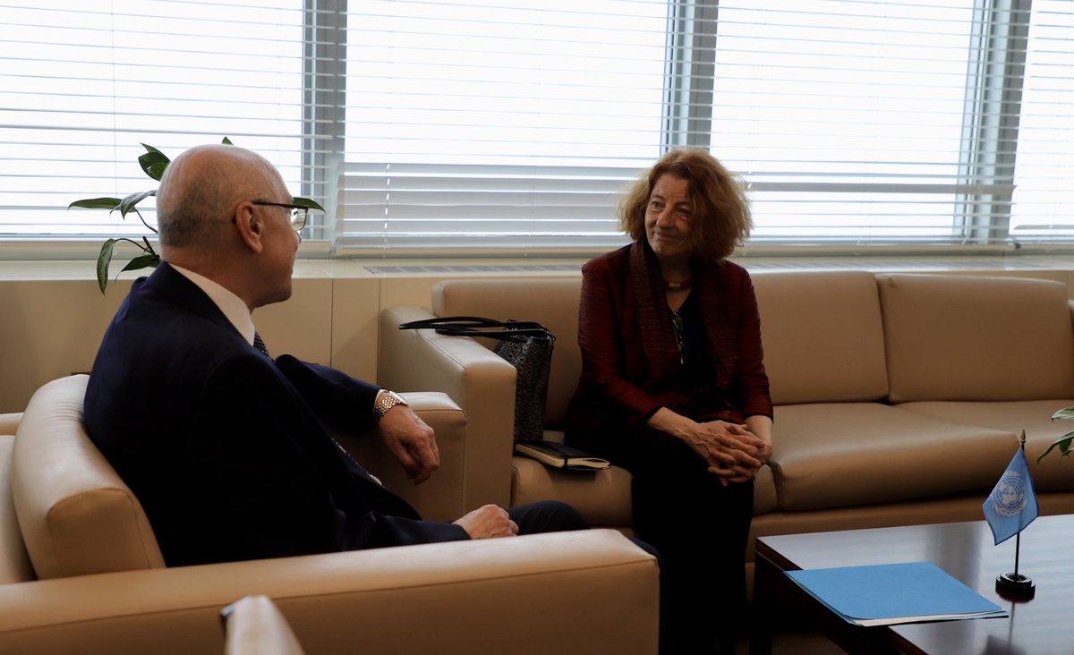 USG @un_oct Voronkov met with @bleeker_mo, the 🆕 @unosapg Special Adviser on #R2P. He congratulated her on her appointment & reiterated UNOCT's readiness to cooperate on matters of mutual interest.