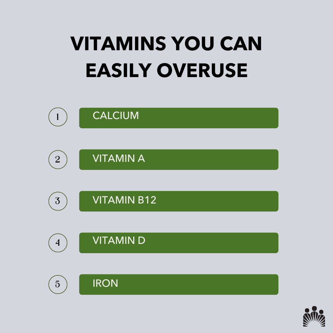 Do you take vitamins every day? While vitamins can be valuable, overconsumption can lead to health problems. “The best way to get your vitamins & minerals is to eat a well-balanced diet,” says Wendolyn Gozansky, MD, geriatrician at @kpcolorado, via @aarp: bit.ly/43Zzb4s.