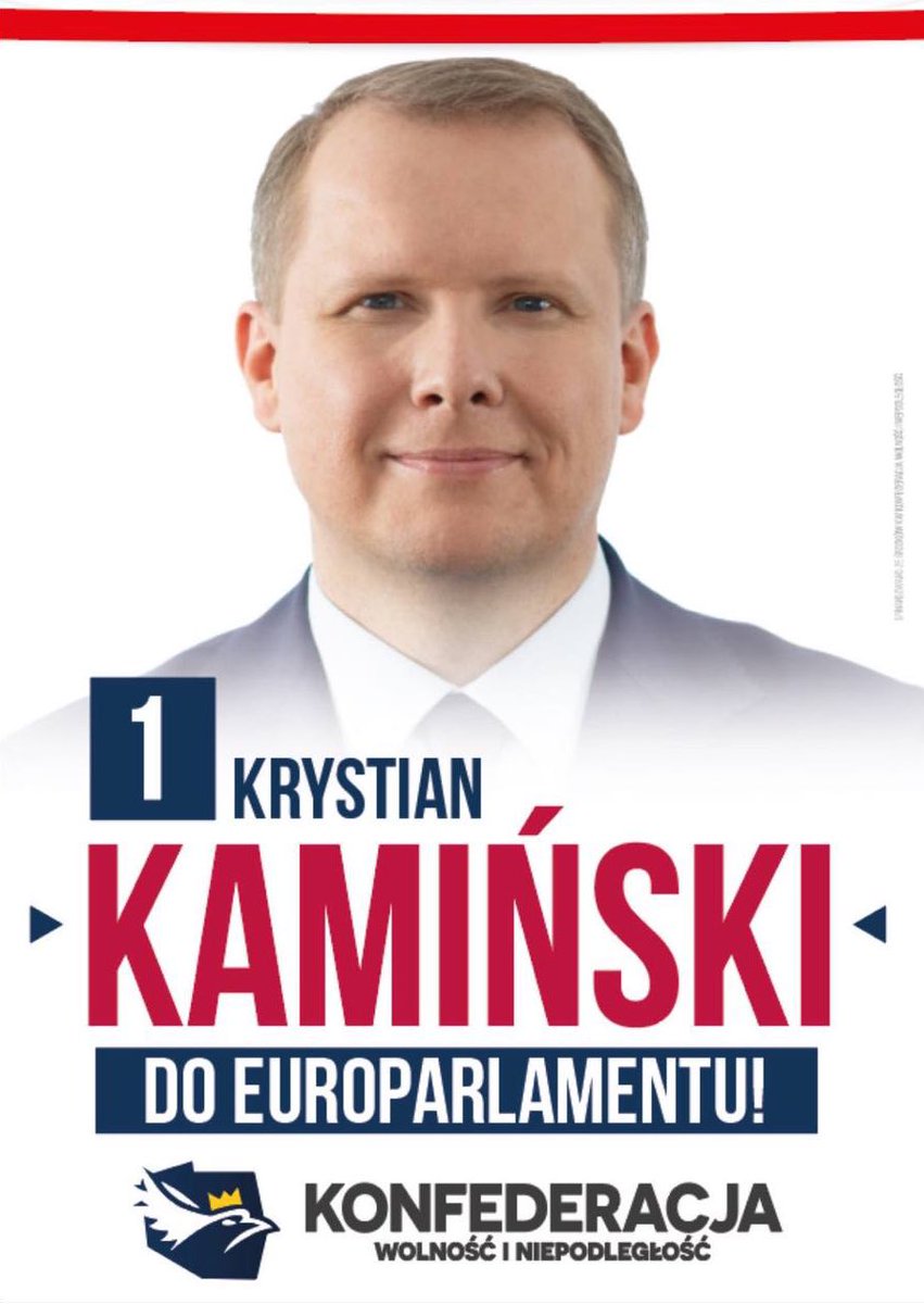 Konfederacja dzisiaj rozpoczęła Kampanię wyborczą do Parlamentu Europejskiego! ✌🏻 Z Warszawy (okręg 4) z pierwszego miejsca startuje kol. @K_Kaminski_. Narodowiec, były poseł, członek Komisji Spraw Zagranicznych. Takiego człowieka potrzebuje polska reprezentacja w Parlamencie…