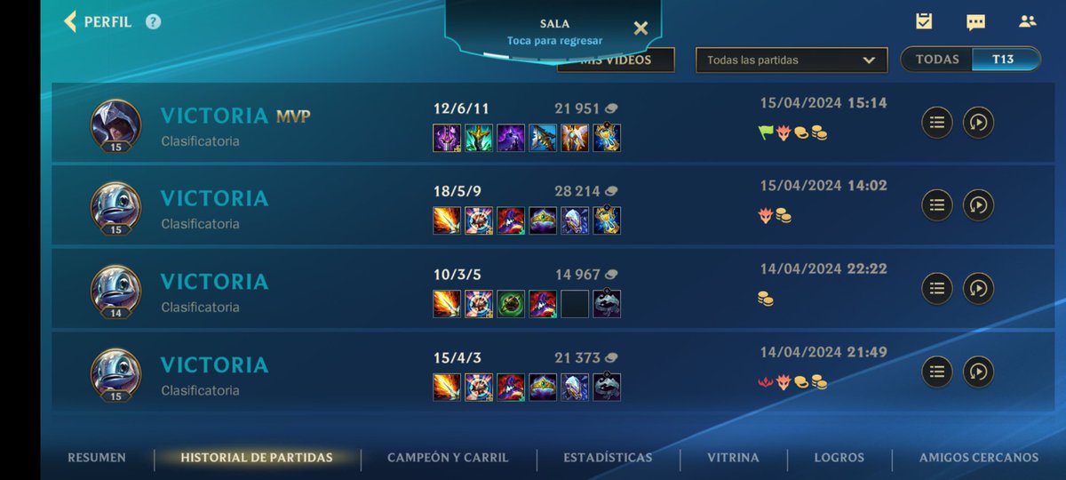 Parcyval4's tweet photo. @AfterRift Buen inicio para mi la season pasada no jugue y ahora toca arrancar desde platino.
 Aunque parezca muy lindo el historial detrás de cada partida no se imaginan el sufrimiento que hay con la gente del solo q cada partida es una hazaña diferente 💔😮‍💨
Voy a quedar calvo @AfterRift https://t.co/Qu8xMzx2Ez