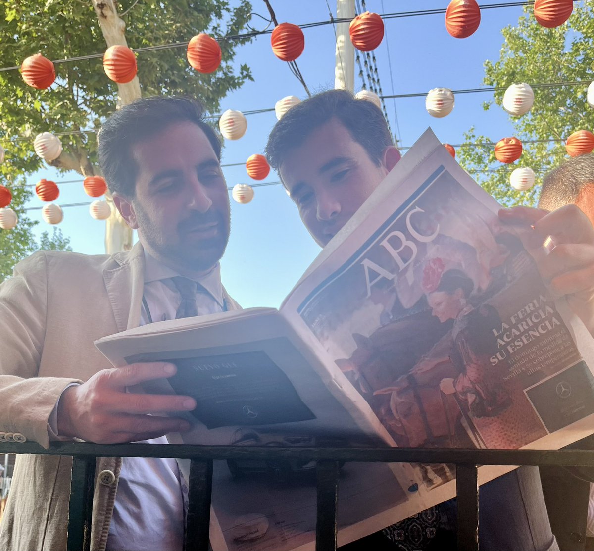 La vida en la feria. 

Ese surrealismo mágico.