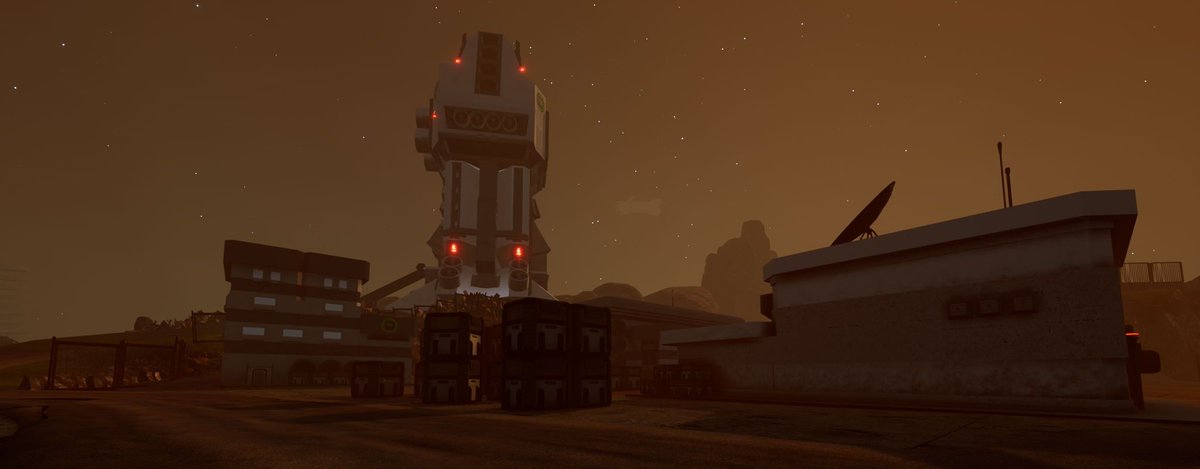 Junkpunkgame's tweet photo. What's that Monolith doing over there in the background???

#indiegame #gamedev #simulationgame https://t.co/heOCM3HLgO
