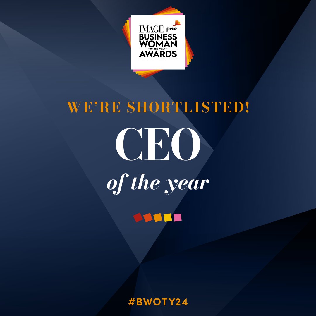 Delighted to see our CEO Claire Mac Evilly shortlisted for the @image_magazine @PwCIreland CEO of the Year award, alongside other fantastic women. It reflects her drive to build on the legacy of the Overend sisters. See the shortlist lnkd.in/edy9DxpJ #BWOTY24