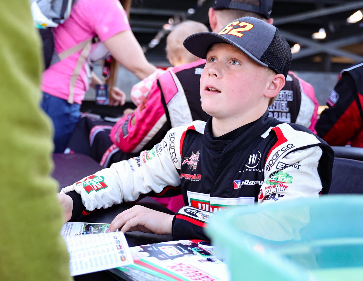 ICYMI.... @KeelanHarvick had a heck of a Saturday night! Read more on @RacingAmerica -> bit.ly/4aXF7x9