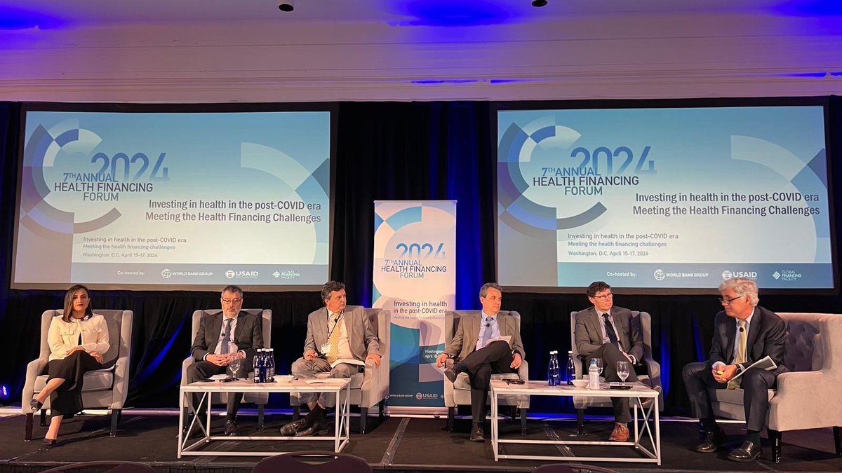 Excited to have participated in the Seventh Annual Health Financing Forum panel discussion on 'Update on Regional Collaborations for Stronger Primary Health Care Systems in the LAC Region.' 

Let's accelerate learning and work together to improve policy tools! #PrimaryHealthCare