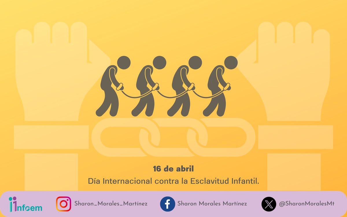 #DíaInternacionalContraLaEsclavitudInfantil.