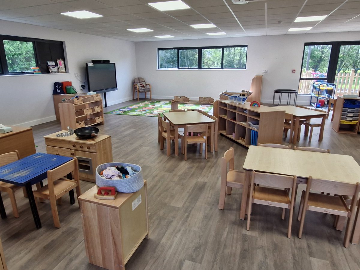 It's been nice today having our classrooms laid out for us! We're excited to welcome our children back tomorrow to explore their transformed provision!