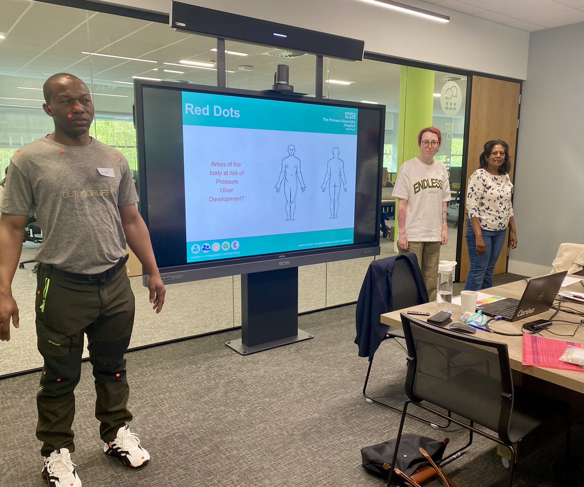 Our first pressure ulcer prevention training for HCSW’s as part of our annual TVN programme was a success! Great discussions and a very interactive group, well done all! 👏🏼
@NHSHarlow #pressureulcer #stopthepressure