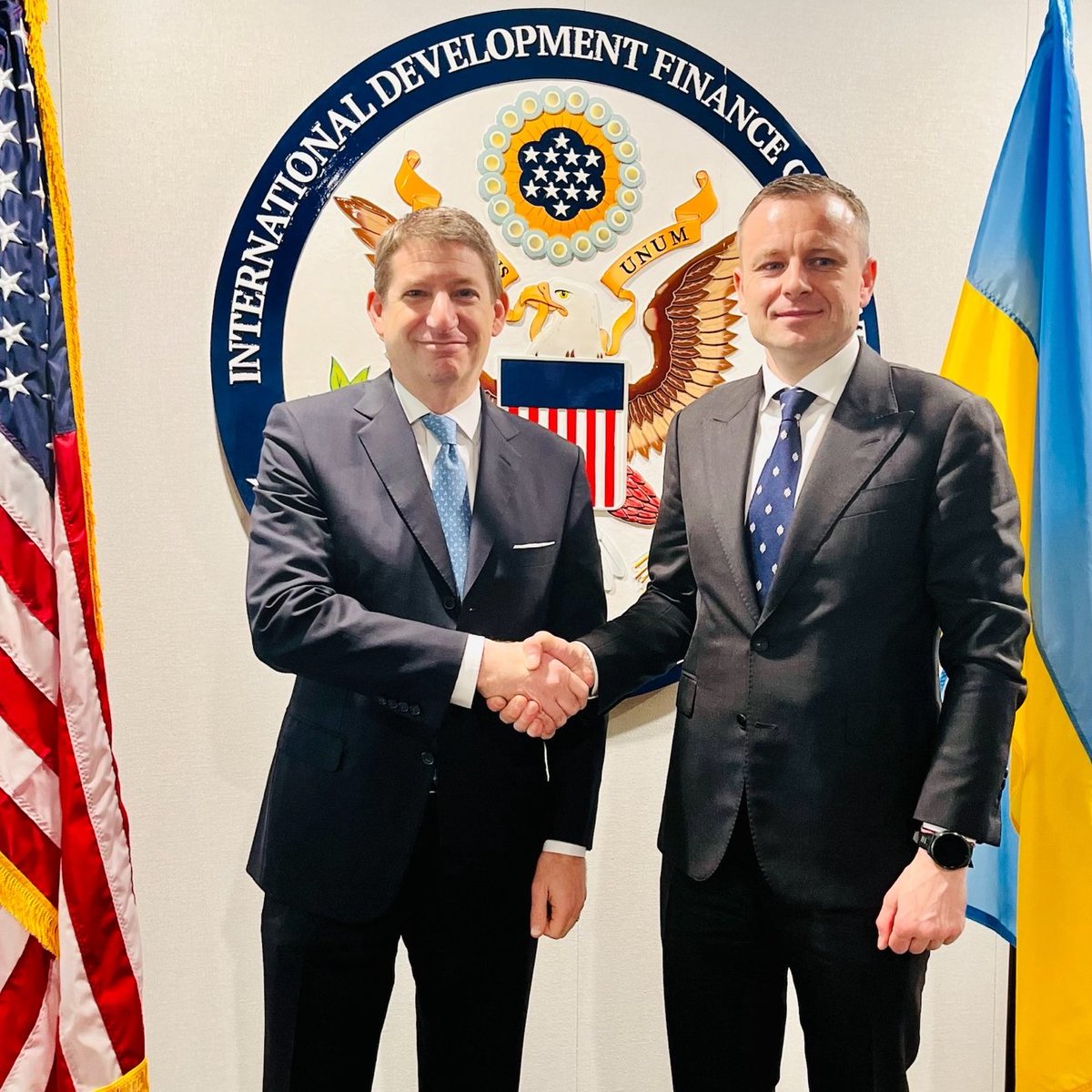 Today, @DFC_CEO and Ukraine's Finance Minister @SergiiMarchenk3 discussed expanding DFC's work and partnerships in Ukraine's energy sector, aiming to bolster economic growth and regional stability.