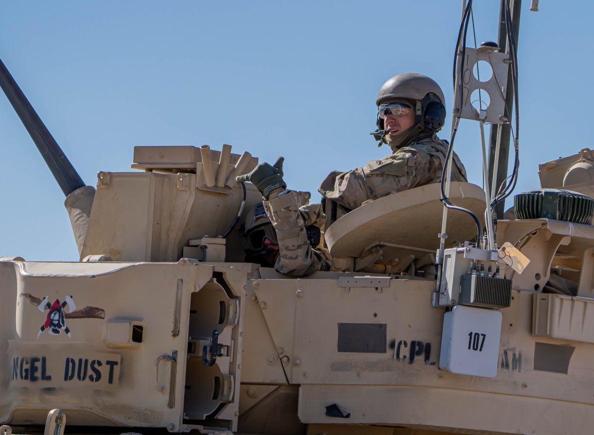 On the way! 💥 Crews from across the division and a crew from Fort Irwin conducted Table VI gunnery. Stay tuned as we reveal the winning crews that will represent 1AD in the 2024 Sullivan Cup. (U.S. Army Photos by: Staff Sgt. Felix Mena and Spc. David Poleski) 📸 #USArmy