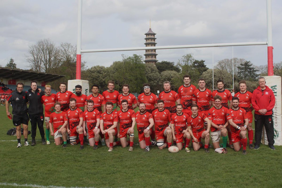 The @LondonWelshRFC 2023/24 squad. Great performance from all our players, staff and coaches. We rest and then We go again!! @lwsupporters @OldDeerPark @RhinoTeamwear