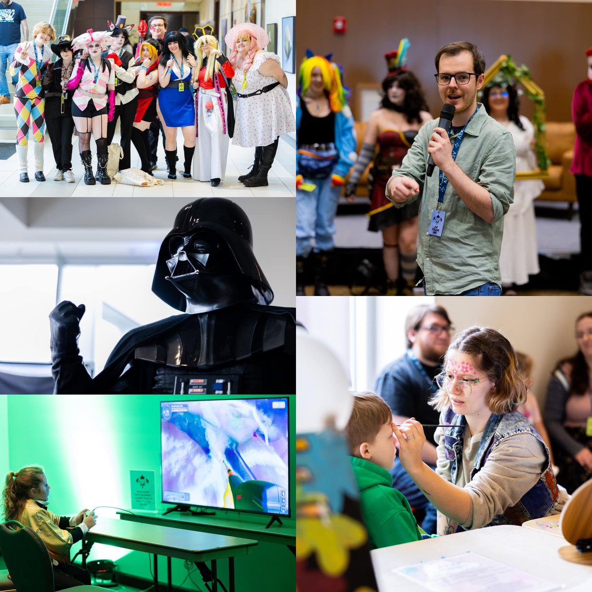 AEXsocial's tweet photo. AEX in Fredericton is complete! 🎉 Just over 3000 people joined the fun at the expo. Huge thanks to all the vendors, cosplayers, presenters, staff and everyone who came out! 🙌 Stay tuned for photos from the event. Until next time! 👋 https://t.co/vDflIPFHJb