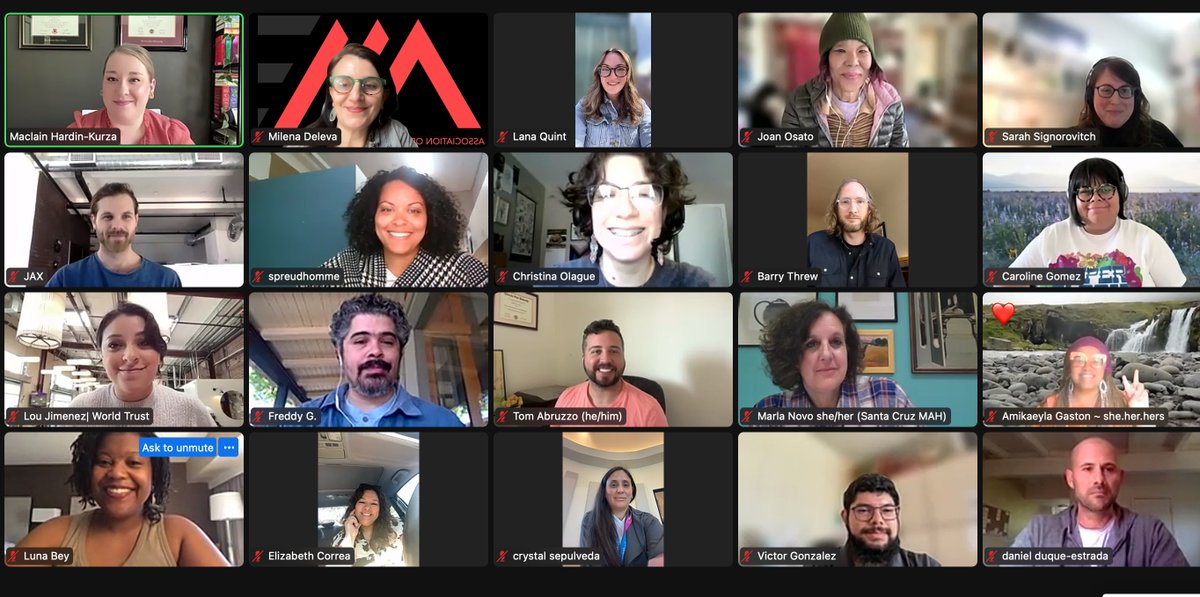 Last week we held our first full cohort meeting for the Arts Administrators Pipeline Fellowship, funded by the <a href="/CalArtsCouncil/">California Arts Council</a>! Our 11 Fellows and their Host Organization Supervisors gave exciting updates on their work together.