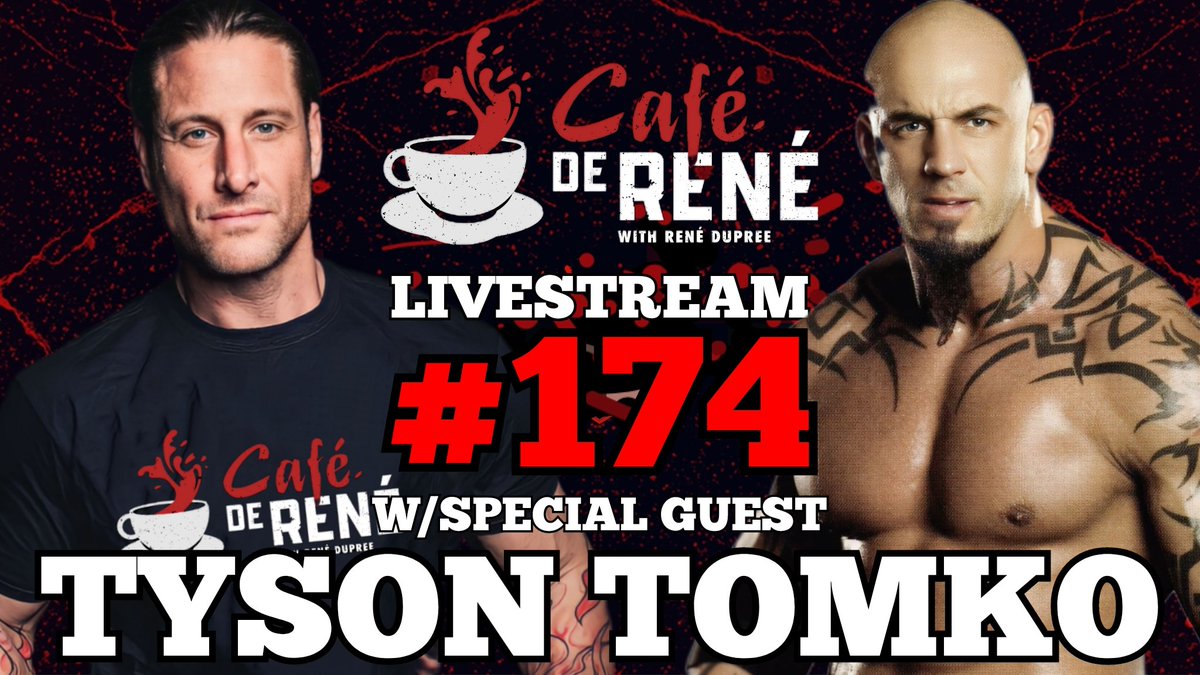 youtube.com/live/h2wtxhxBY… Bonjour Everyone, We're going live today 6pm est in what will be an EXCLUSIVE INTERVIEW as we'll be joined by The 'Problem Solver' Tyson Tomko to talk about his career in Professional Wrestling.